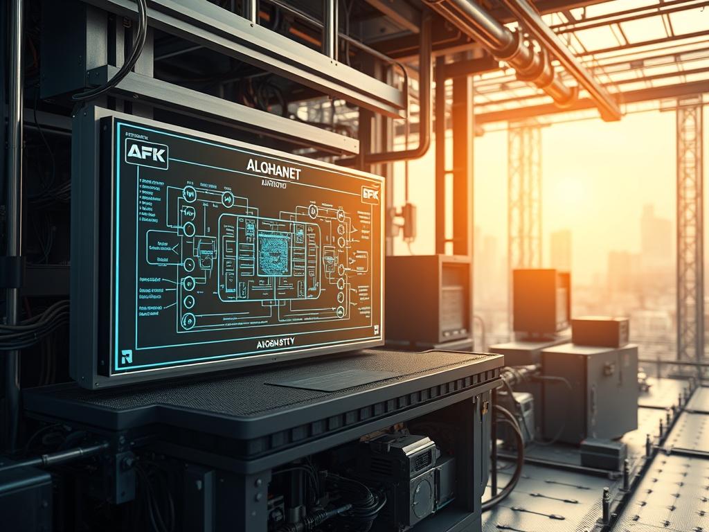 ALOHAnet Radio Protocol