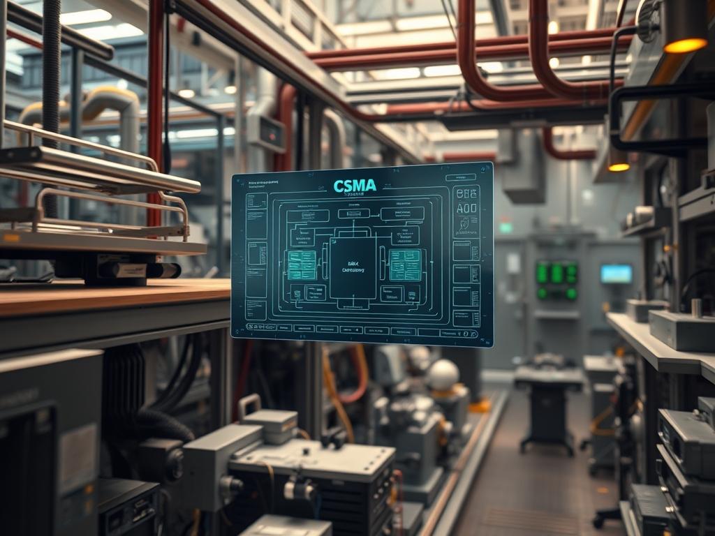 CSMA CD Logic